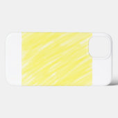 einfache Massivfarbe, kundengelb, pastellfarben un Case-Mate iPhone Hülle (Rückseite (Horizontal))