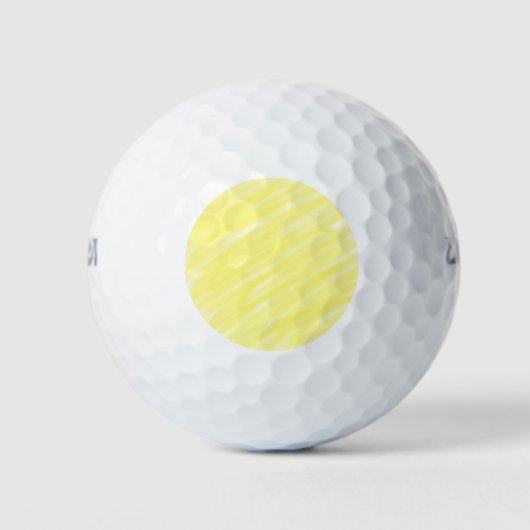 einfache Massivfarbe, kundengelb, pastellfarben un Golfball (Vorderseite)