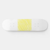 einfache Massivfarbe, kundengelb, pastellfarben un Skateboard (Horizontal)