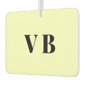 einfache Massivfarben, nach Maß angepasst Autolufterfrischer (Links)