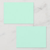 einfache Massivfarben, nach Maß angepasst Visitenkarte (Vorne/Hinten)