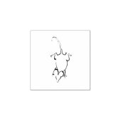 Einfache Maus Zeichnend Gummistempel (Prägung)