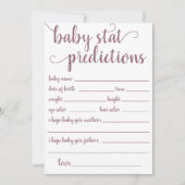 Einfache Mausprodiktion | Dusty Pink Keepake Card Einladung (Vorderseite)