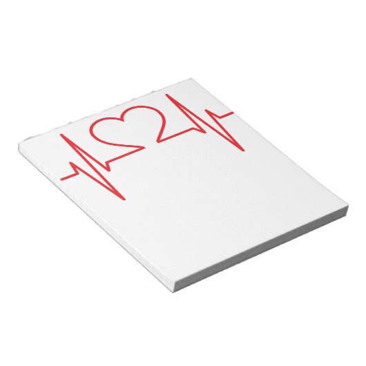 Einfache medizinische notizblock (angewinkelt)