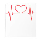 Einfache medizinische notizblock (Vorderseite)