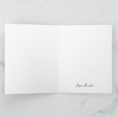 Einfache Meeresschildkröte - Danke (Innenseite)