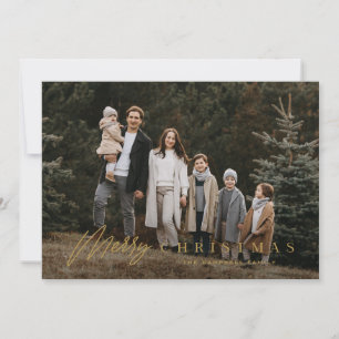 Einfache Merry Script 3 Foto Weihnachten