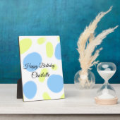 EINFACHE MINDESTANGABE.CUTIE ADD NAME BABY happy b Fotoplatte (Seite)