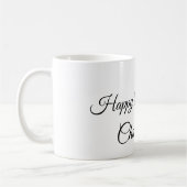 EINFACHE MINDESTANGABE.CUTIE ADD NAME BABY happy b Kaffeetasse (Links)