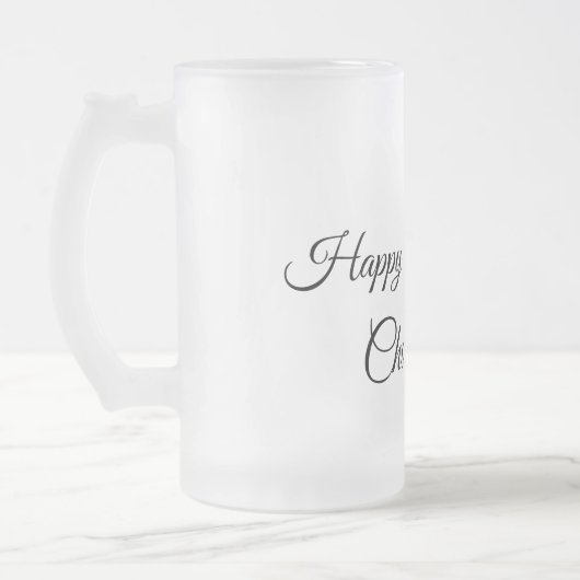 EINFACHE MINDESTANGABE.CUTIE ADD NAME BABY happy b Mattglas Bierglas (Links)