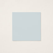 Einfache Mini Baby Foto Geburtserklärung (Rückseite)