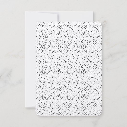 Einfache Minimal Black Bow Vielen Dank Paare Hochz Dankeskarte (Rückseite)