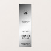 EINFACHE MINIMAL-DESIGN-KARTEN (Innenseite Aufgefaltet)