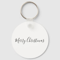 EINFACHE MINIMAL fröhliche Weihnachtskarte Klassis