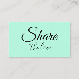 Einfache MINIMAL Fügen Sie Ihre Namensadresse teil Empfehlungskarte