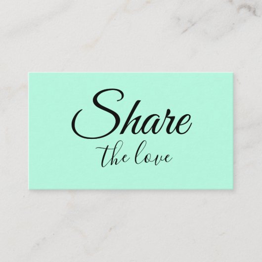 Einfache MINIMAL Fügen Sie Ihre Namensadresse teil Empfehlungskarte (Vorderseite)