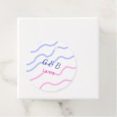 Einfache MINIMAL Fügen Sie Ihrem Paar den Namen St Geschenkanhänger (Beispiel)