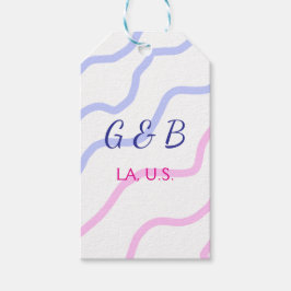 Einfache MINIMAL Fügen Sie Ihrem Paar den Namen St Geschenkanhänger