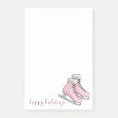 Einfache Minimal Girly Winter Post-it Klebezettel (Vorderseite)