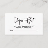 Einfache Minimal-Karte für kundenspezifische Winde Begleitkarte (Vorderseite)