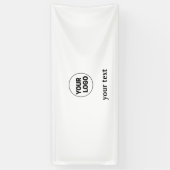 EINFACHE MINIMAL MODERNE MONOGRAM ELEGANT STIL CHI BANNER (Vertikal)