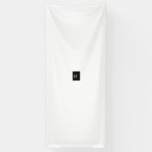 EINFACHE MINIMAL MODERNE MONOGRAM ELEGANT STIL CHI BANNER (Vertikal)