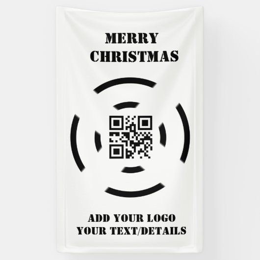 EINFACHE MINIMAL MODERNE MONOGRAM ELEGANT STIL CHI BANNER (Vertikal)