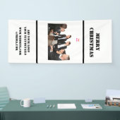 EINFACHE MINIMAL MODERNE MONOGRAM ELEGANT STIL CHI BANNER (Messe)