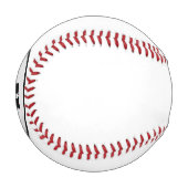 EINFACHE MINIMAL MODERNE MONOGRAM ELEGANT STIL CHI BASEBALL (Vorderseite Links)