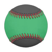 EINFACHE MINIMAL MODERNE MONOGRAM ELEGANT STIL CHI BASEBALL (Rückseite)