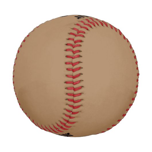 EINFACHE MINIMAL MODERNE MONOGRAM ELEGANT STIL CHI BASEBALL (Schrägansicht)