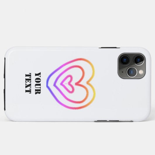 EINFACHE MINIMAL MODERNE MONOGRAM ELEGANT STIL CHI Case-Mate iPhone HÜLLE (Rückseite (Horizontal))