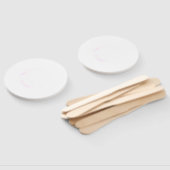 EINFACHE MINIMAL MODERNE MONOGRAM ELEGANT STIL CHI FÄCHER (Non-assembled)