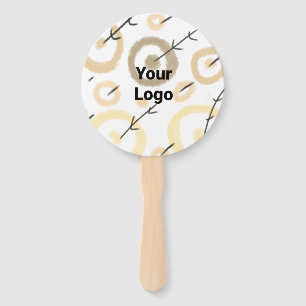EINFACHE MINIMAL MODERNE MONOGRAM ELEGANT STIL CHI FÄCHER