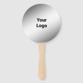 EINFACHE MINIMAL MODERNE MONOGRAM ELEGANT STIL CHI FÄCHER (Rückseite)
