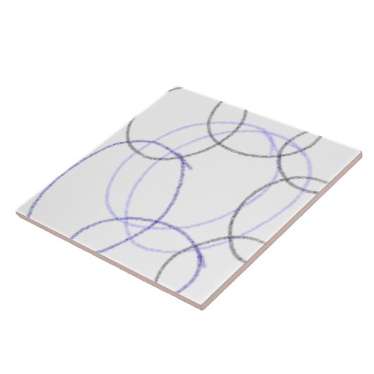 EINFACHE MINIMAL MODERNE MONOGRAM ELEGANT STIL CHI FLIESE (Seite)