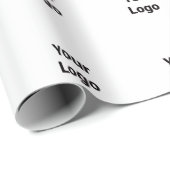 EINFACHE MINIMAL MODERNE MONOGRAM ELEGANT STIL CHI GESCHENKPAPIER (Rolleneckpunkt)