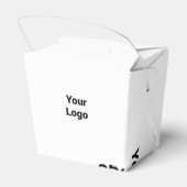 EINFACHE MINIMAL MODERNE MONOGRAM ELEGANT STIL CHI GESCHENKSCHACHTEL (Rückseite)