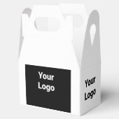 EINFACHE MINIMAL MODERNE MONOGRAM ELEGANT STIL CHI GESCHENKSCHACHTEL (Geöffnet)