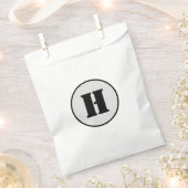 EINFACHE MINIMAL MODERNE MONOGRAM ELEGANT STIL CHI GESCHENKTÜTCHEN (Ausgeschnitten)