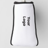 EINFACHE MINIMAL MODERNE MONOGRAM ELEGANT STIL CHI GOLF HEADCOVER (Rotieren 90)