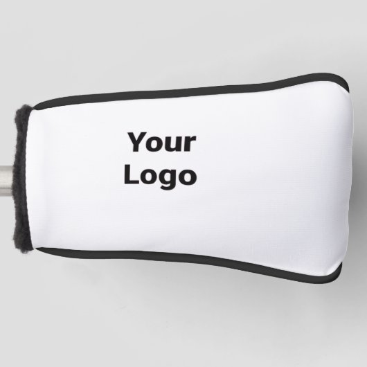 EINFACHE MINIMAL MODERNE MONOGRAM ELEGANT STIL CHI GOLF HEADCOVER (Vorderseite)