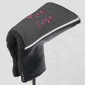 EINFACHE MINIMAL MODERNE MONOGRAM ELEGANT STIL CHI GOLF HEADCOVER (3/4 Vorderseite)