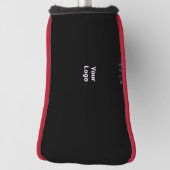 EINFACHE MINIMAL MODERNE MONOGRAM ELEGANT STIL CHI GOLF HEADCOVER (Rotieren 90)