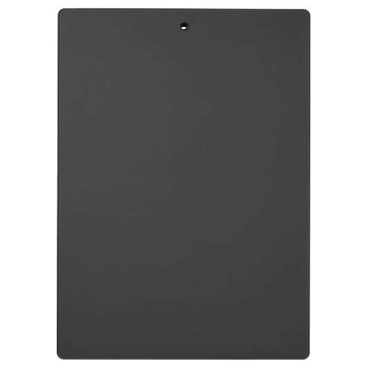 EINFACHE MINIMAL MODERNE MONOGRAM ELEGANT STIL CHI KLEMMBRETT (Rückseite)