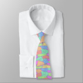 EINFACHE MINIMAL MODERNE MONOGRAM ELEGANT STIL CHI KRAWATTE (Gebunden)