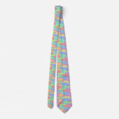 EINFACHE MINIMAL MODERNE MONOGRAM ELEGANT STIL CHI KRAWATTE (Rückseite)