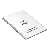 EINFACHE MINIMAL MODERNE MONOGRAM ELEGANT STIL CHI NOTIZBLOCK (Rechte Seite)