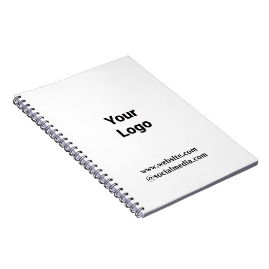 EINFACHE MINIMAL MODERNE MONOGRAM ELEGANT STIL CHI NOTIZBLOCK (Rechte Seite)