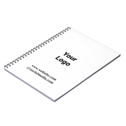 EINFACHE MINIMAL MODERNE MONOGRAM ELEGANT STIL CHI NOTIZBLOCK (Linke Seite)